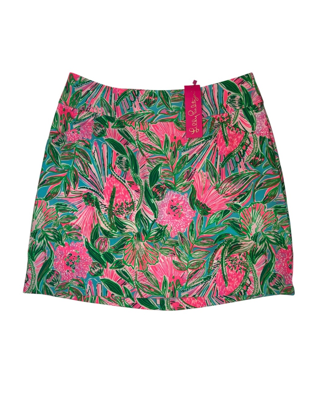 Lilly Pulitzer Jonas Skort Size 12 NWT Blue Horizon Coming In Hot Golf Preppy